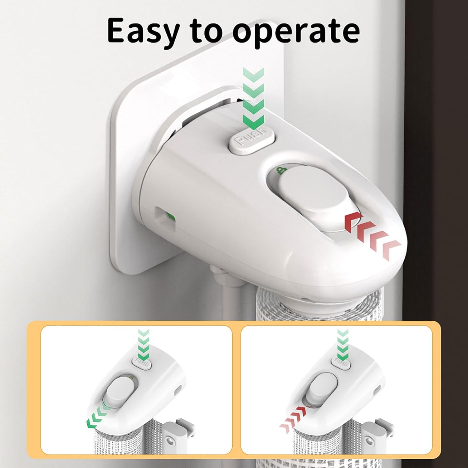 Bopeep Safety Gate, Adjustable Retractable Mesh Barrier for Children and Pets, Quiet Operation, Flexible Installation, Stair and Doorway Guard(300Cm X 89Cm, Grey) image number 1