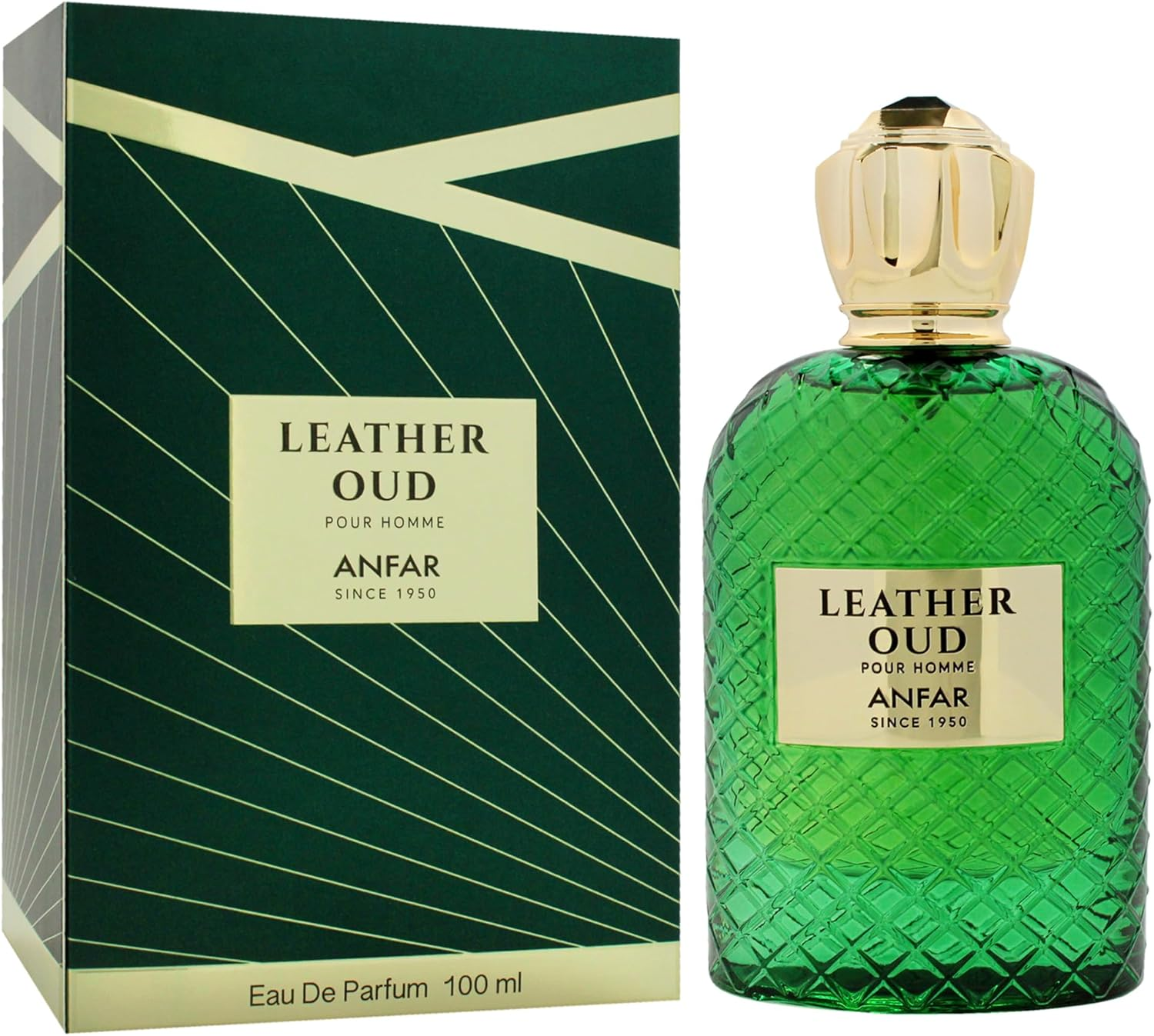 Leather Oud by Anfar for Men - 3.4 Oz EDP Spray image number 1