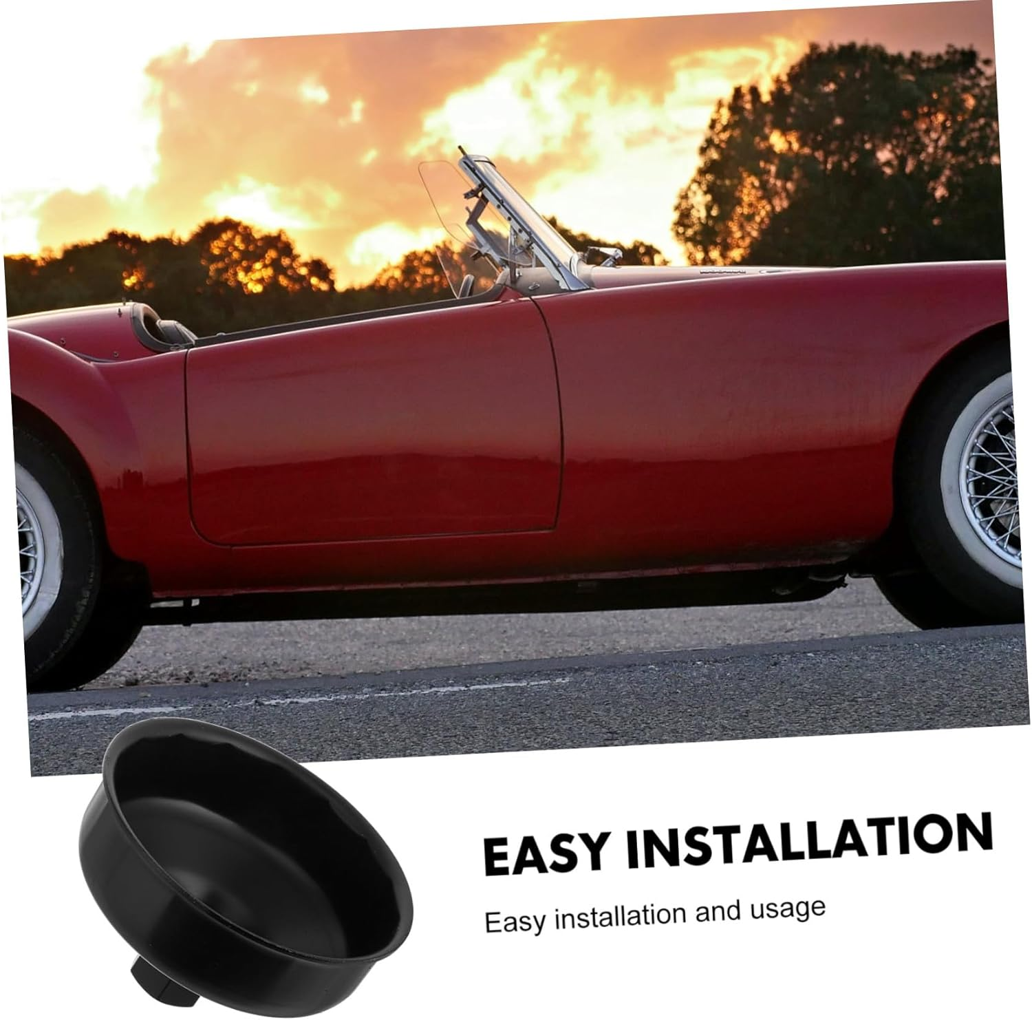 VINTORKY Professional Oil Filter Wrench for Automotive Use Slip Filter Spanner Chain Wrench Design for Oil Technician Tools and Industrial Applications image number 4