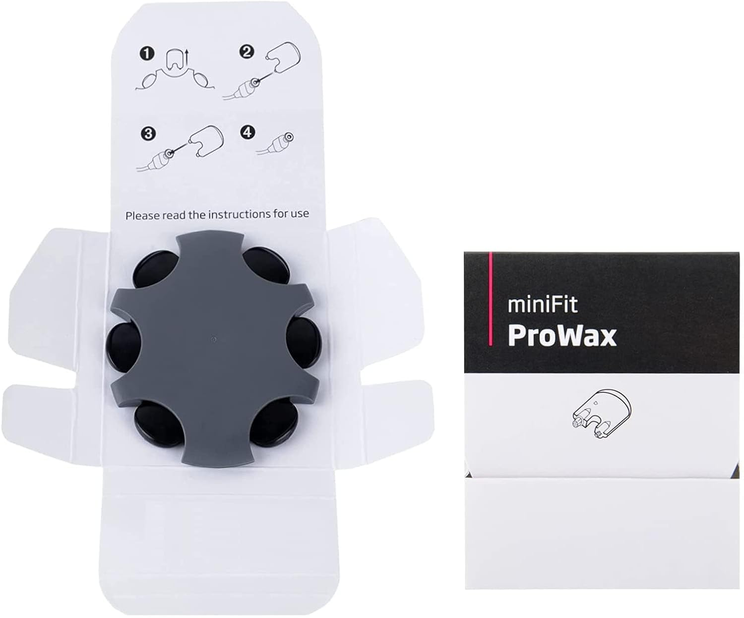 Wax Guards for Oticon Prowax Minifit Hearing Aid Supplies Replacement Wax Filters, Oticon Hearing Aid Supplies (5 Packs/ 30 Pcs). image number 3