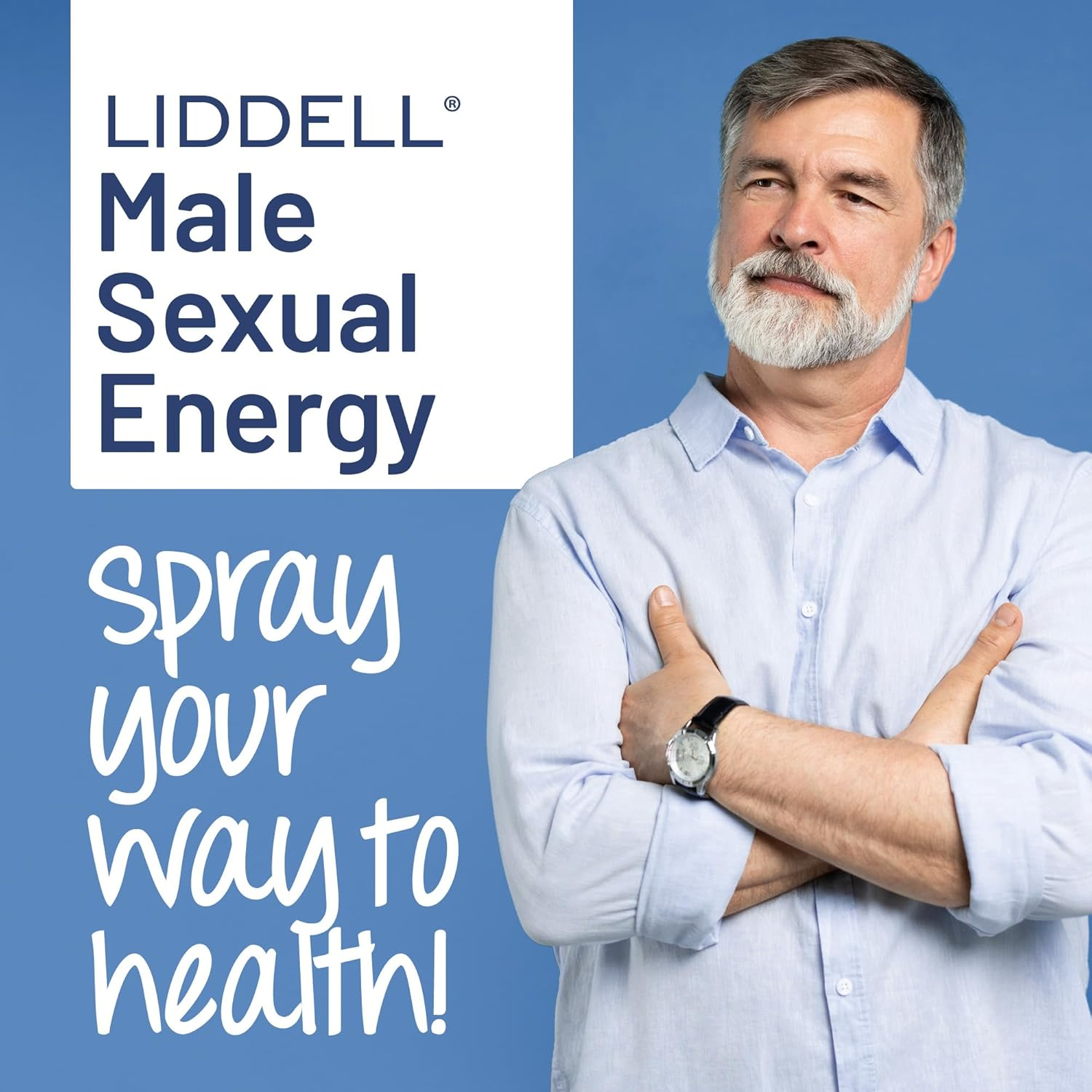 Liddell Vital Male Sexual Energy with Testosterone, 1.0 Fl Oz (30 Ml)