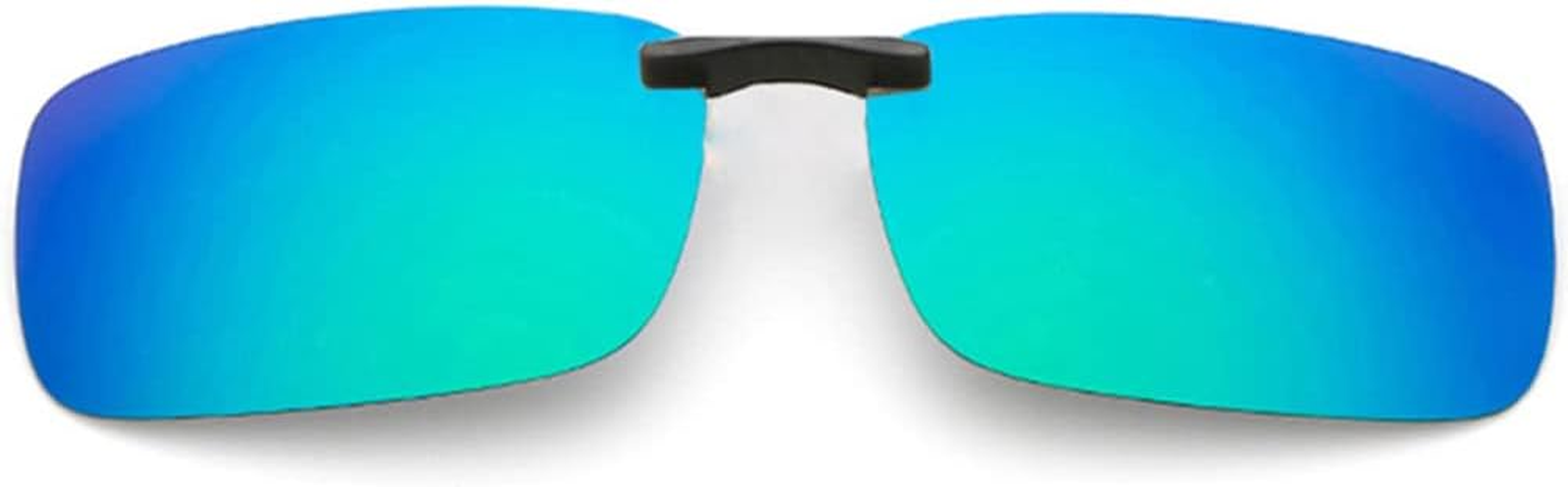 Polarized Unisex Clip on Sunglasses, Anti-Uva UVB Flip up Sunglasses for Driving Fishing Cycling Holiday Sun Men Women