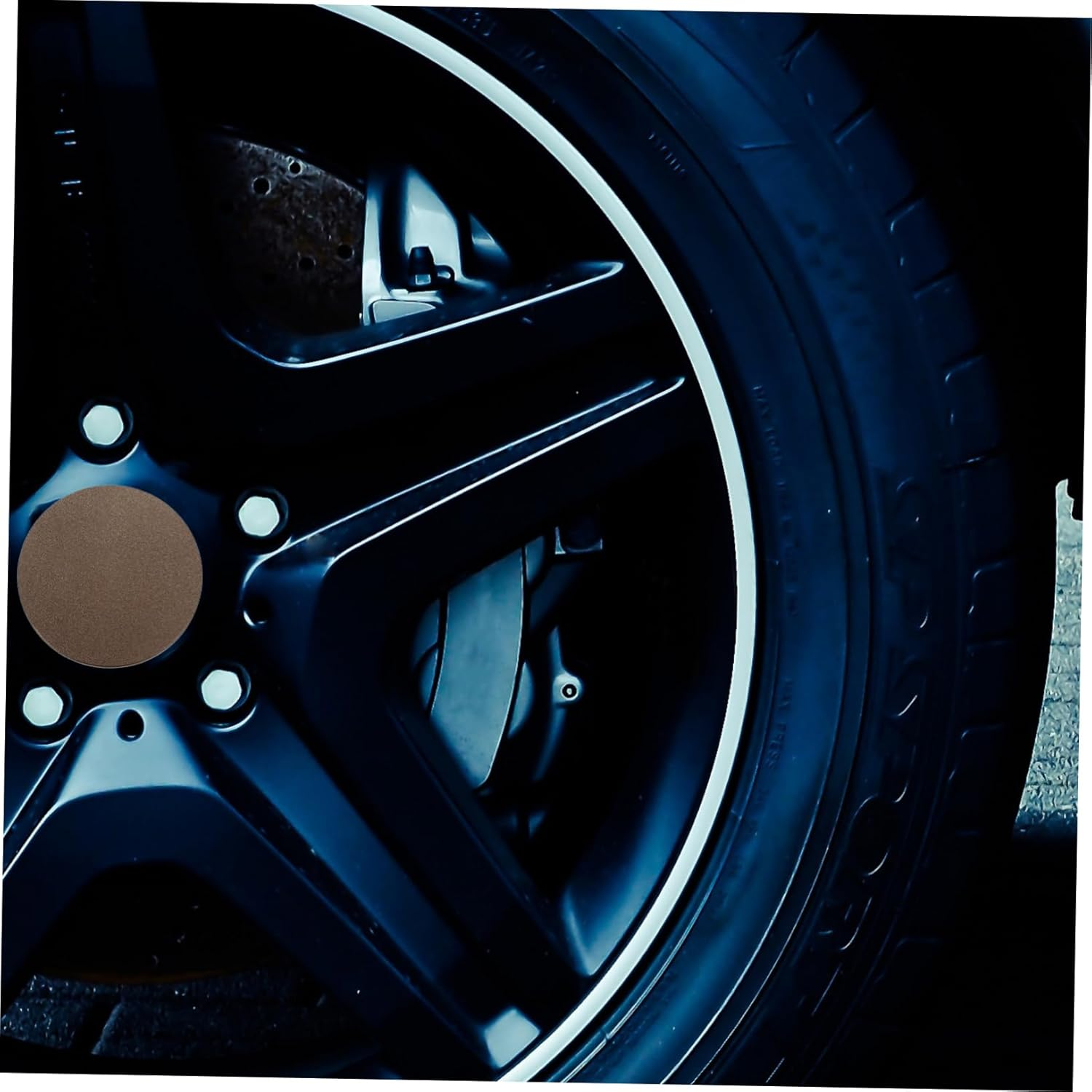 Iplusmile 4Pcs Car Wheel Hub Central Caps Automotive Tire Accessories Easy Installation Compatible Multiple Brands Sleek Design Lightweight for Hub Protection image number 6