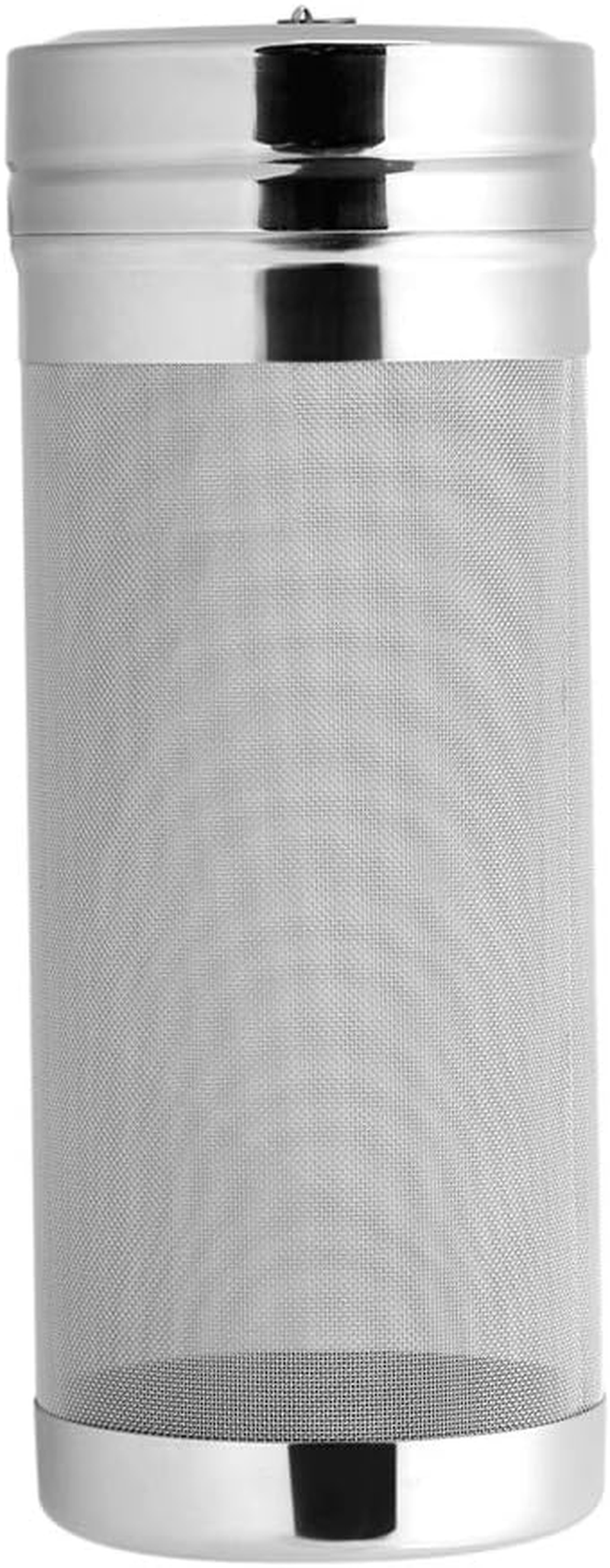 Stainless Steel Mesh Beer Filter, 300 Micron Homebrew Hops Tea Kettle Brew Filter Reusable Beer Dry Hopper Filter for Milk Cold Brew Wine Coffee Grain 2.75 X 7.08Inch image number 2