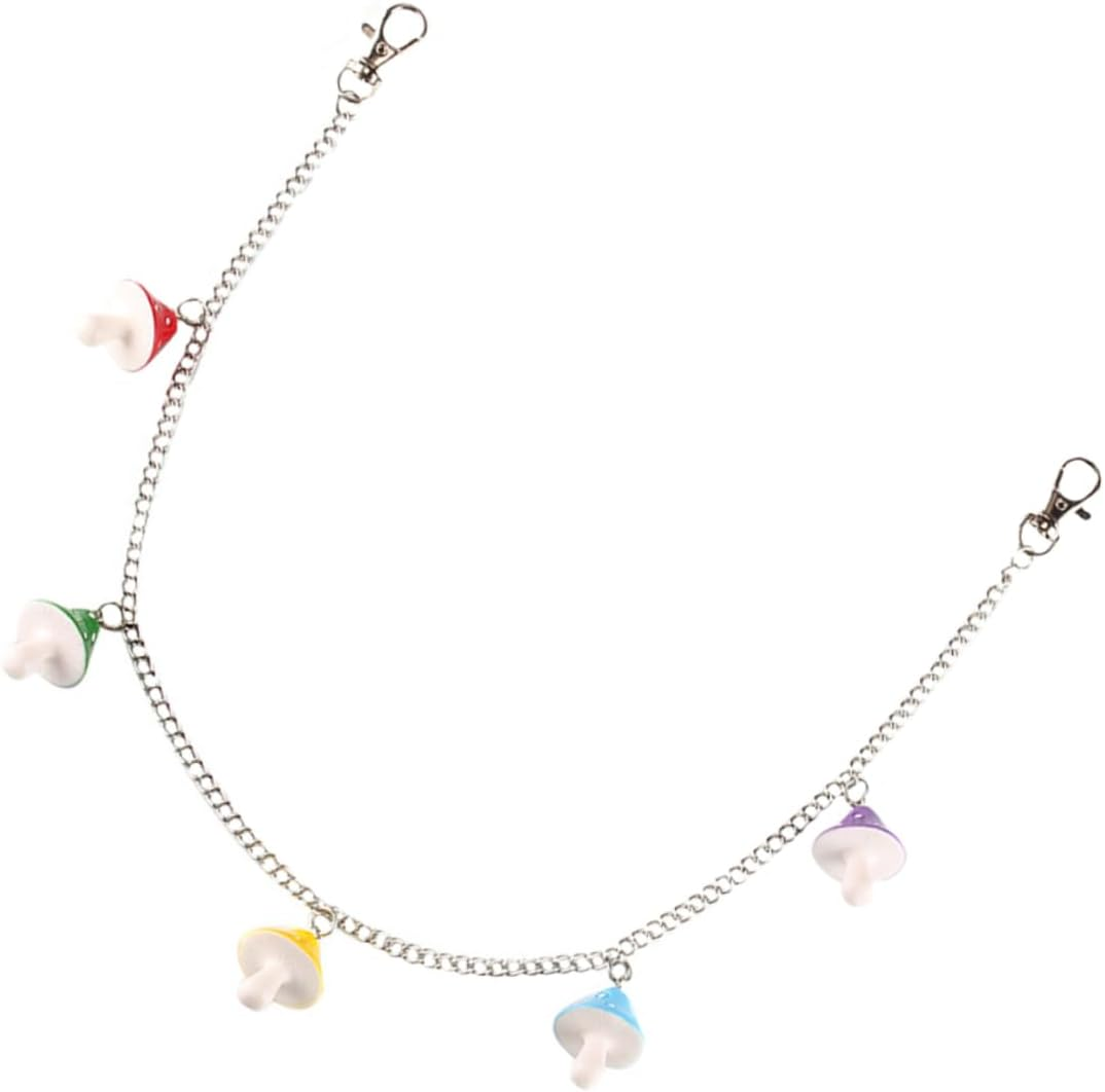Holibanna Mushroom Pendant Pants Chain Aesthetic Accessories Pants Belt Chains Rock S Aesthetic Jewelry S Pocket Hip Hop S S for S Trousers S Acrylic image number 6