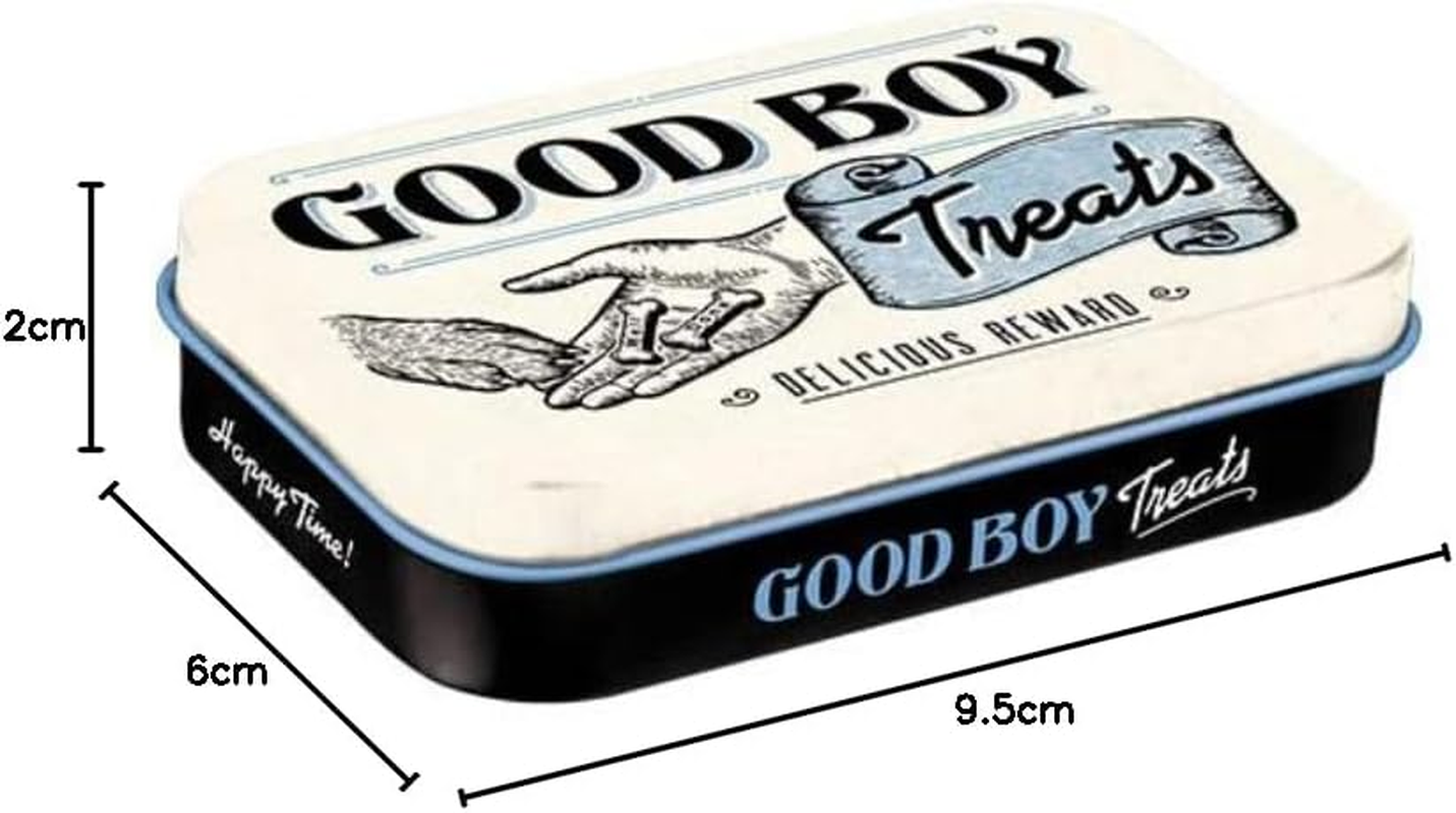 Nostalgic-Art Retro Good Boy Treats - Gift Idea for Dog Owners, Dog Treat Tin, Vintage Design, 6 X 9.5 X 2 Cm image number 2