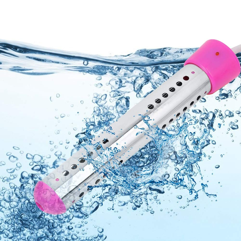 Immersion Heater 1.5M 2000W High Power with Protective Cover, Water Heating Rod, AU Plug 220-240V, Red (Automatic Power-Off) image number 4