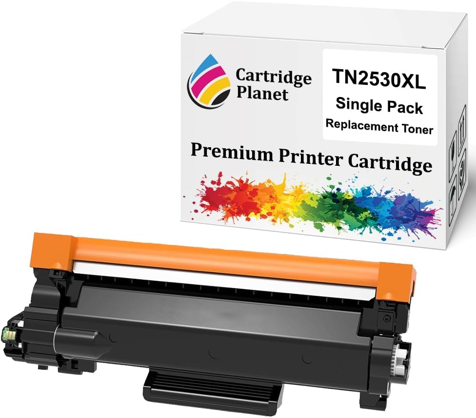 Cartridge Planet TN2530XL Compatible Toner for TN-2530XL TN-2530 for Brother DCP-L2640DW HL-L2400DW HL-L2445DW HL-L2460DW HL-L2460DWXL HL-L2464DW HL-L2480DW MFC-L2800DW MFC-L2820DW MFC-L2880DW MFC-L..
