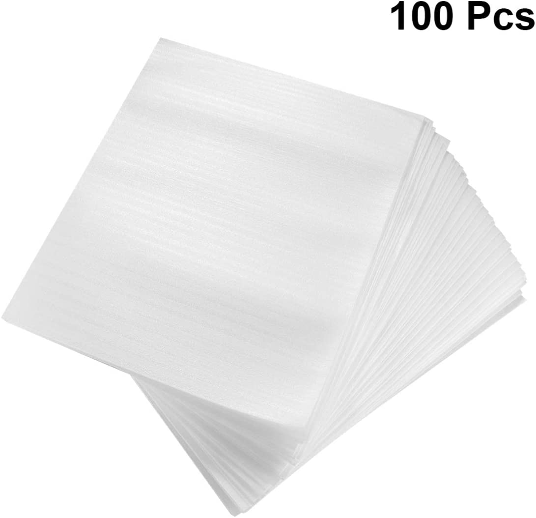 Mailers Poly Bags Foam Pouches Foam Wrap Sheets: 100PCS Packing Foam Cushioning Foam Padding for China Dish Plates Mugs Packing Supplies 20X25Cm Honeycomb Packing Paper