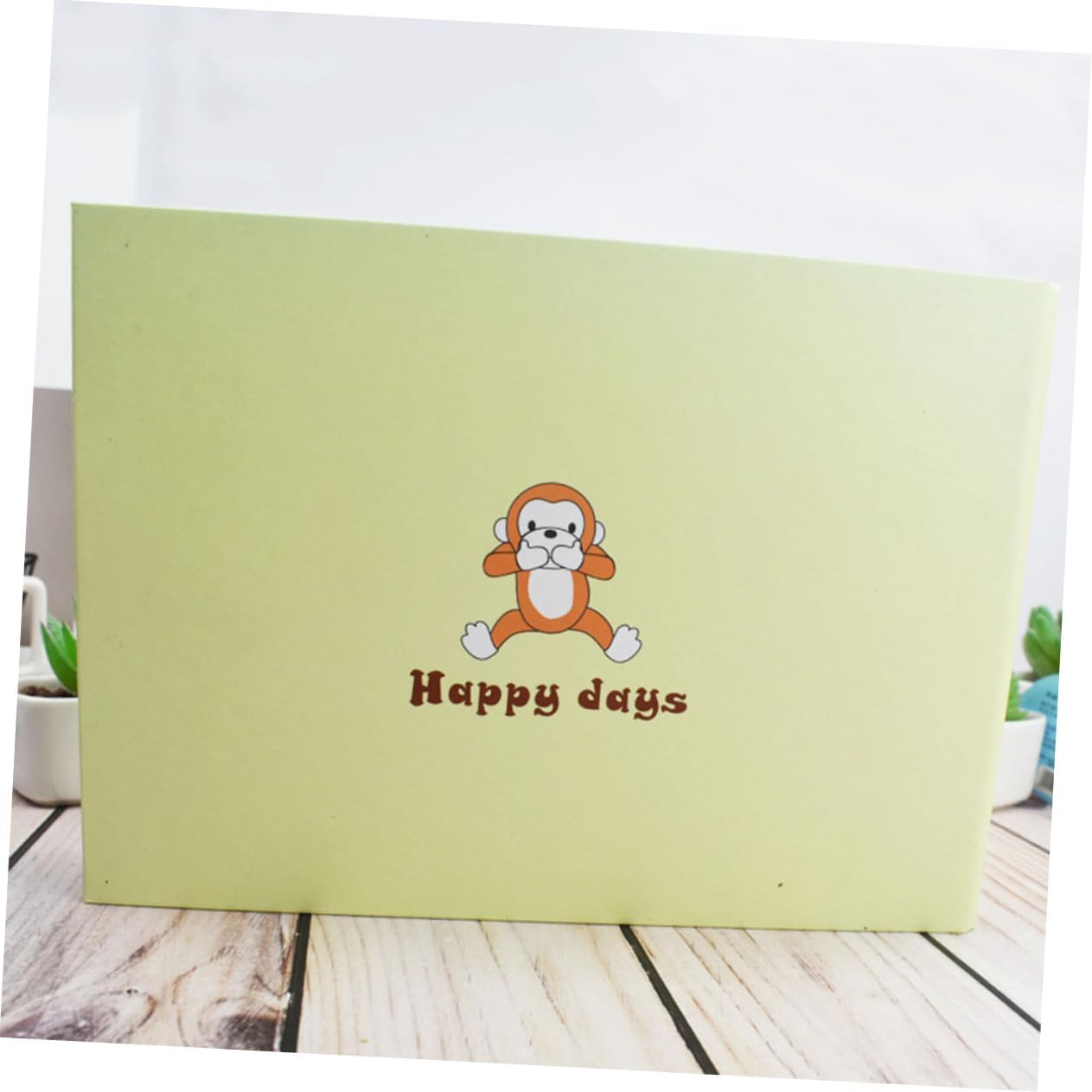 Cartoon Elephant Photo Album Diy Boys and Girls Scrapbook Commemorative Insert Book Double-Sided Picture Storage Creative Album image number 6