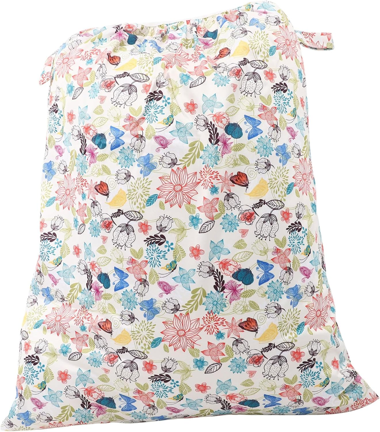 Reusable Cloth Diaper Pail Wet Bags Elastic Edge for Baby Diapers Storage 02 for Nursery and Travel image number 1