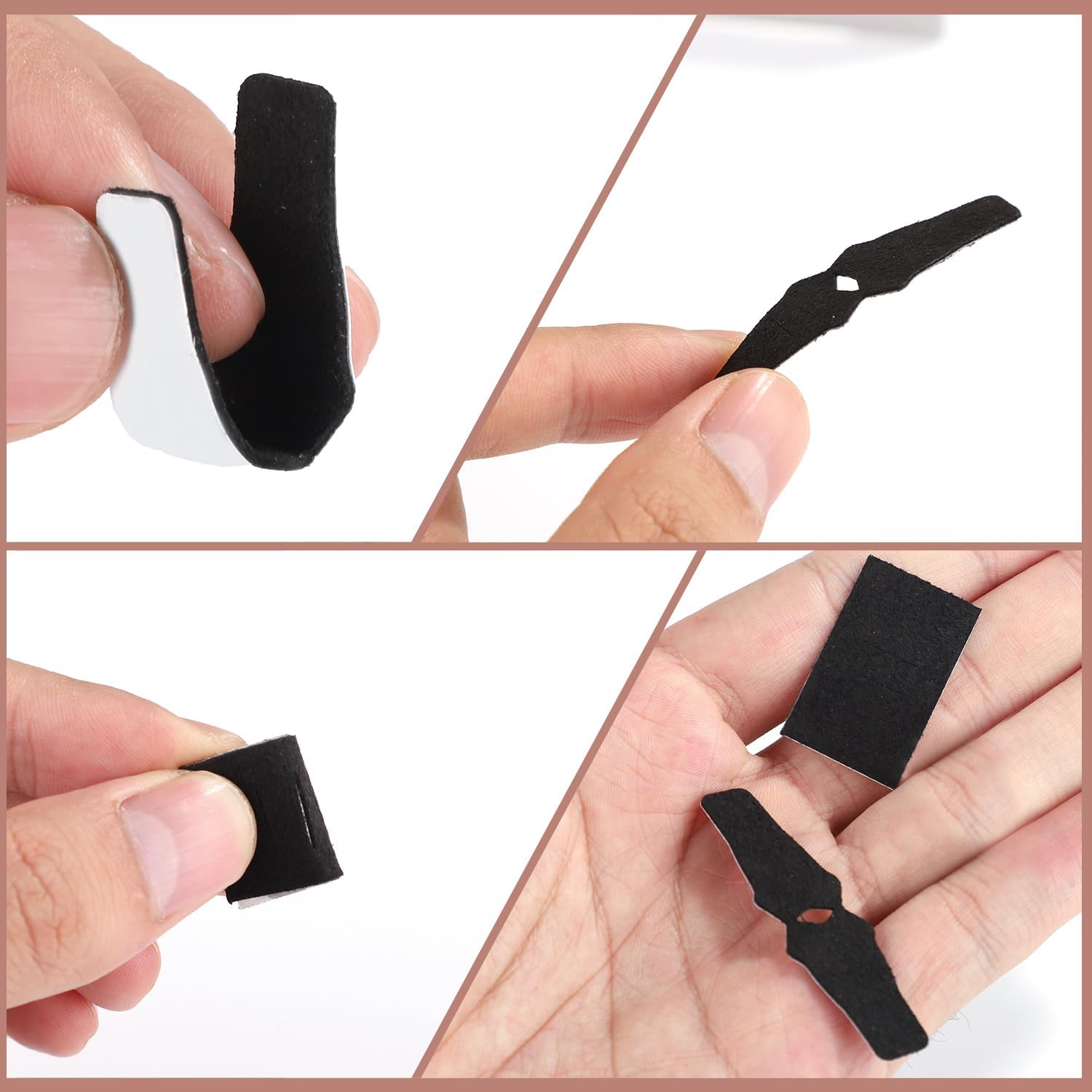 8Pcs Arrow Rest Felt Tapes, Arrow Rest Felt Non-Slip Arrow Rest Stickers Pad for QAD HDX Compound Bow Drop Away Arrow Rest Archery Accessories image number 5