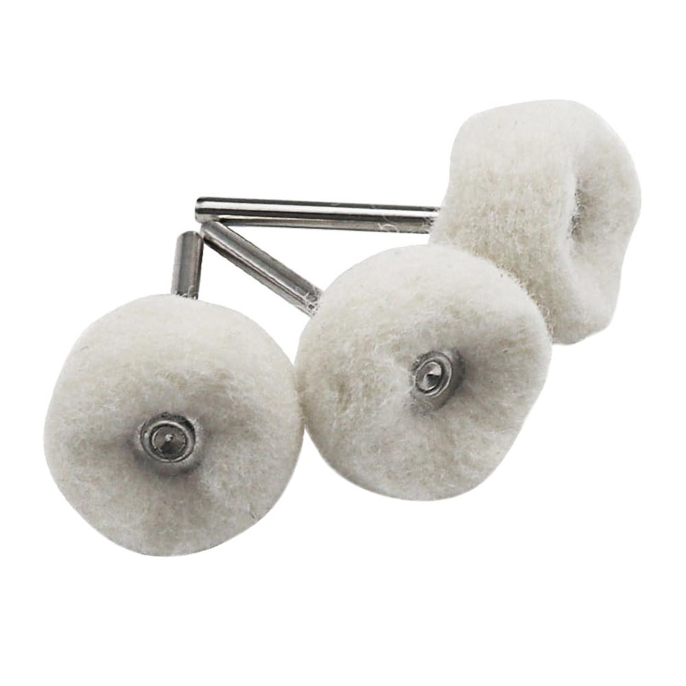 30Pc Cotton Wheel Polishing Buff Buffing Brush Polish Rotary Drill Bit AU image number 1