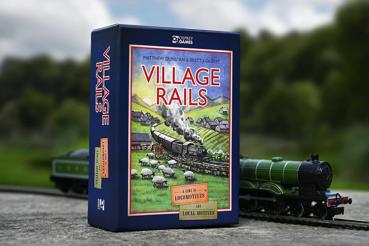 Osprey Games Village Rails Card Game image number 5