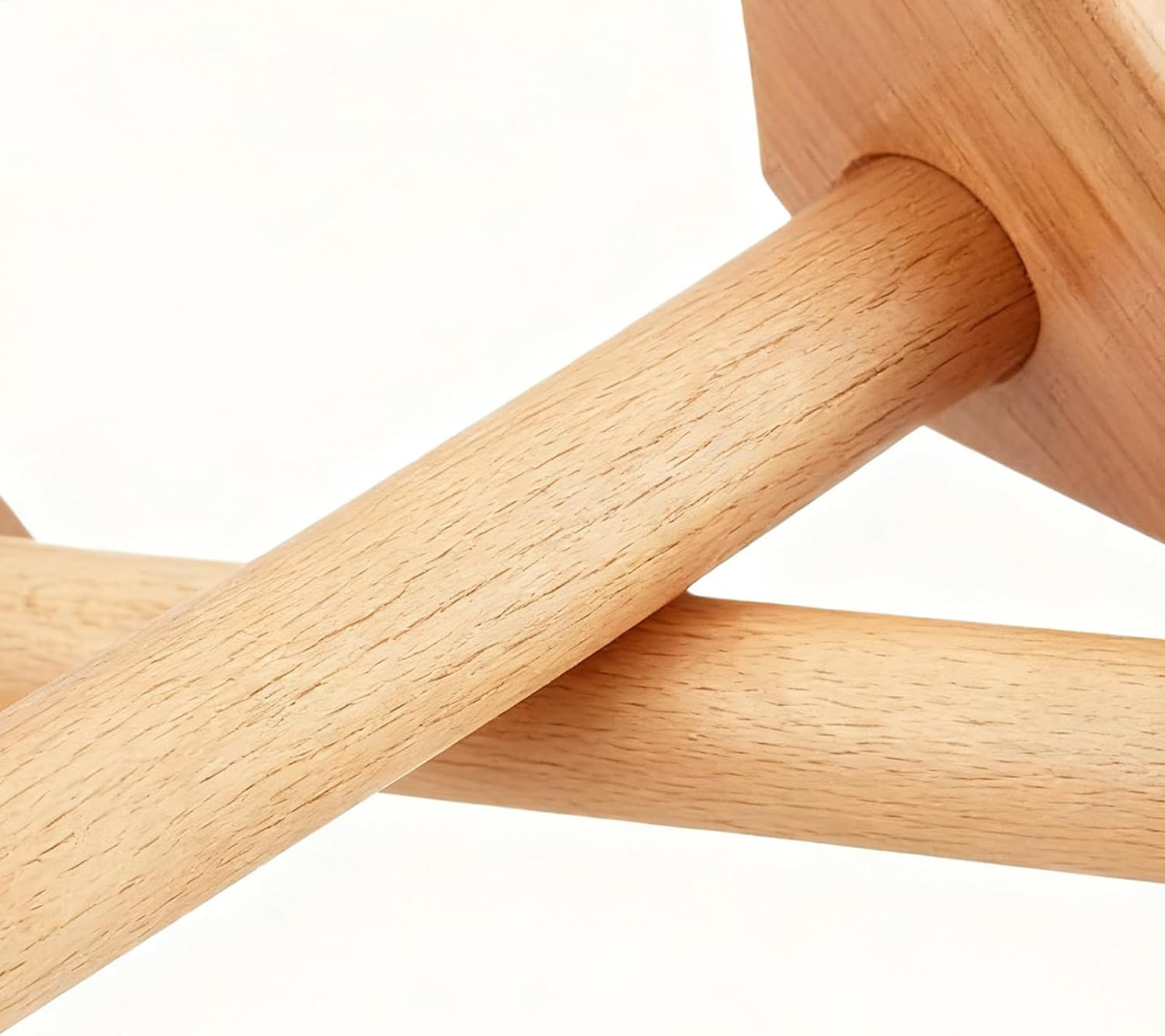 Push up Bar,Comfortable Small Wood Strength Training Aid | Workout Equipment Handstand Blocks,For Home Gym Indoor Floor Office Dorm image number 2