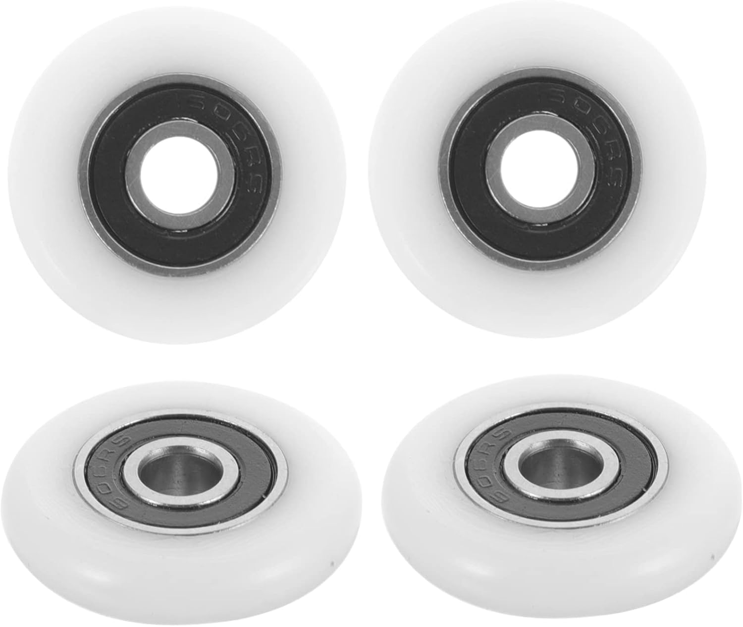 DOITOOL 16Pcs Bathroom Door Rollers for Glass Sliding Door Replacement Shower Runner Pulleys Small Sliding Wheels for Shower image number 6