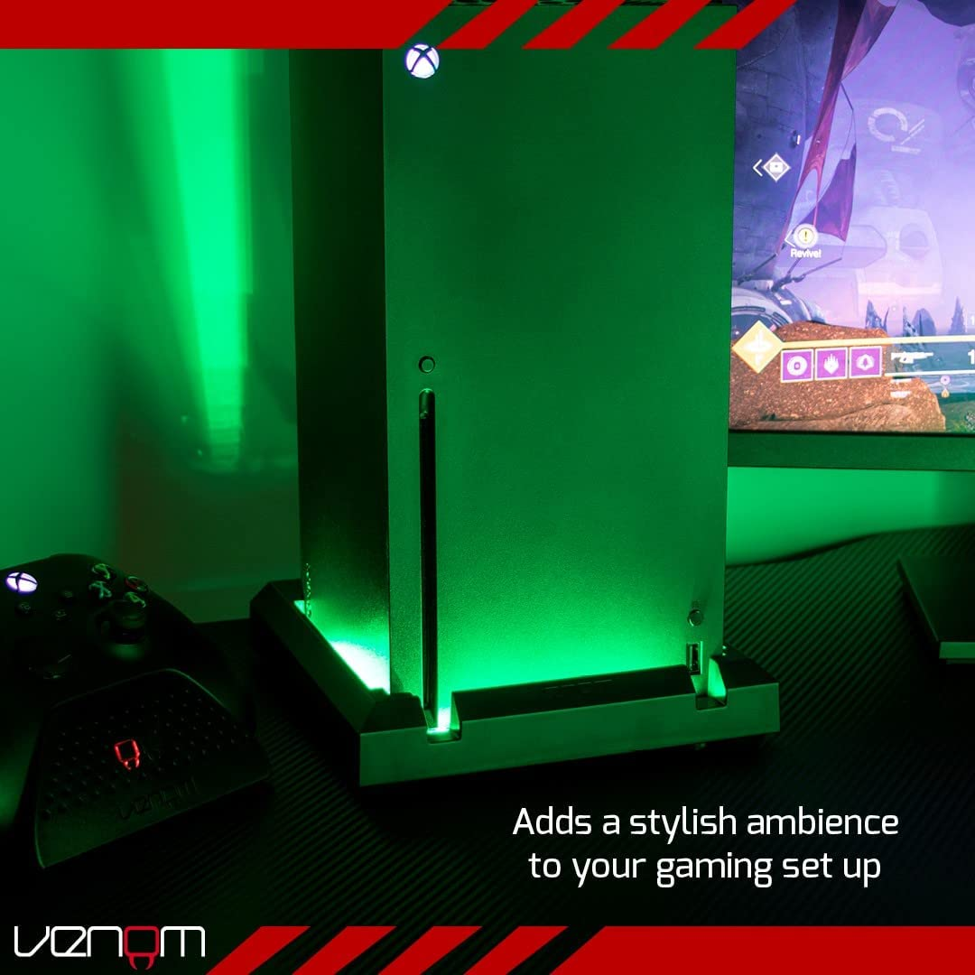 Venom Multi-Colour LED Light-Up Console Stand (Xbox Series X) image number 1