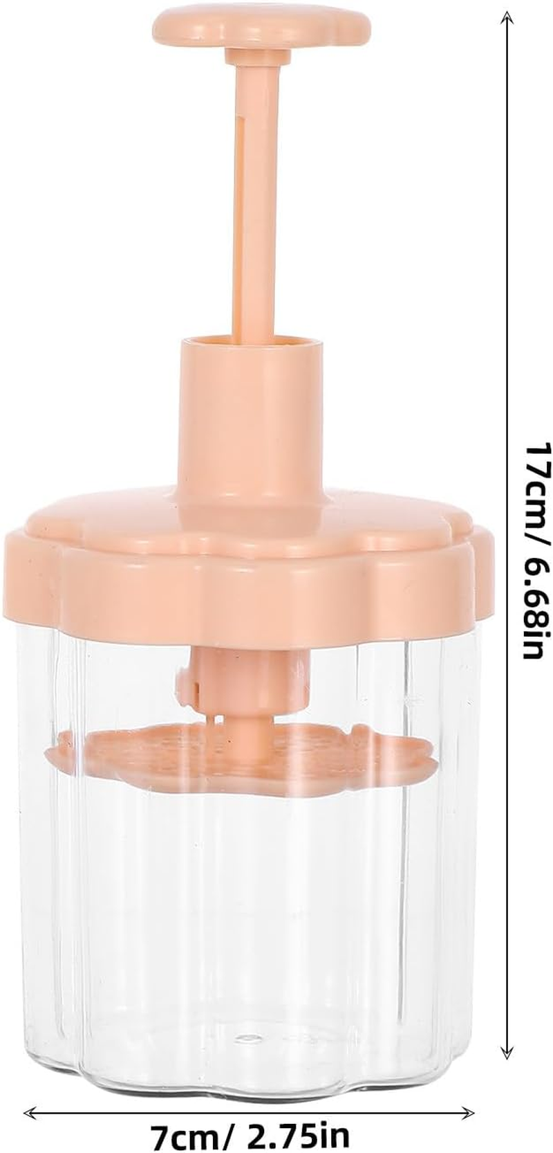 HEANUJJ 2Pcs Face Wash Foam Maker Pump Dispenser Bottles for Shampoo and Body Wash, Manual Portable Facial Cleanser Frother for Travel and Daily Beauty Care image number 3