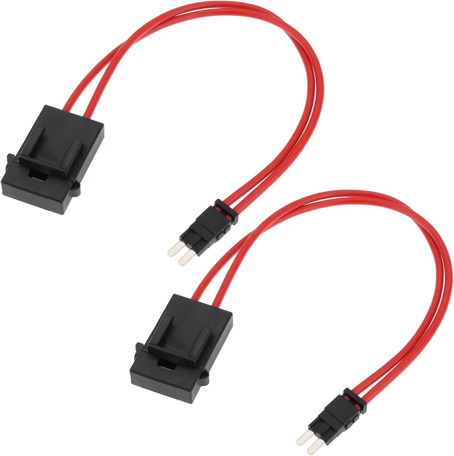 Be in Your Mind 2Pcs 32V 5A Micro 2 Fuse Holder Extension Wire 16WAG Car Modification Acc Fuse Box Power Socket Extension for Car Auto Fuse Connector image number 5