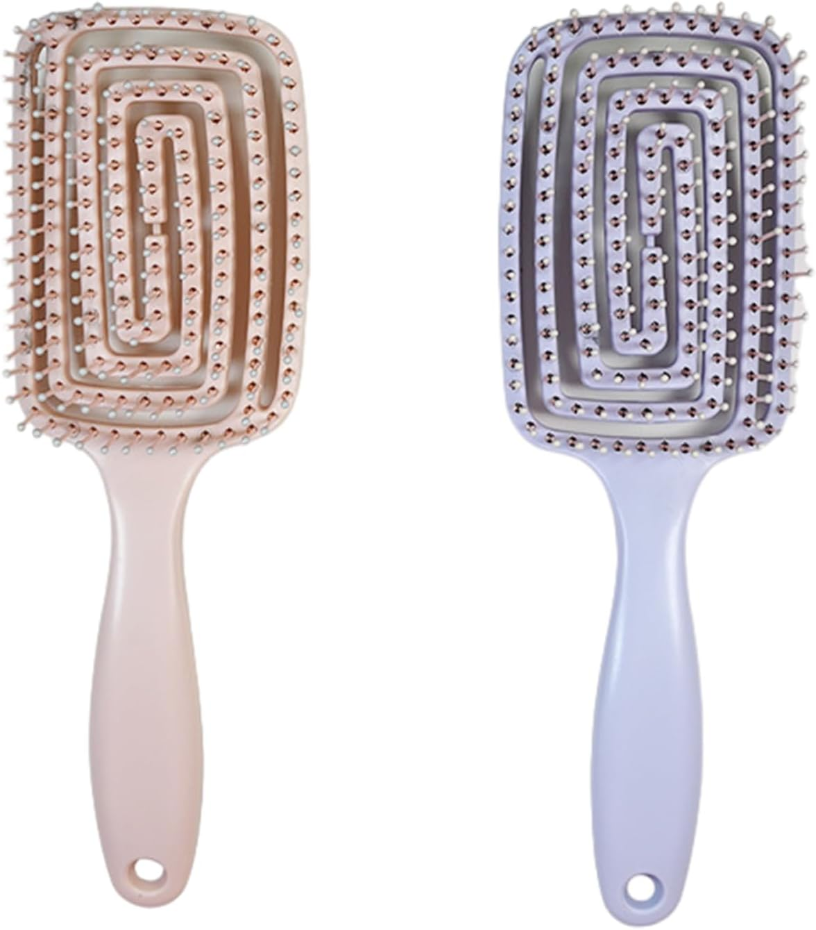 ASHLUYAK Professional anti Static Hair Brush Curved Women Scalp Massage Comb for Salon Hairdresser Styling Tools Detangling Hair Brush image number 6