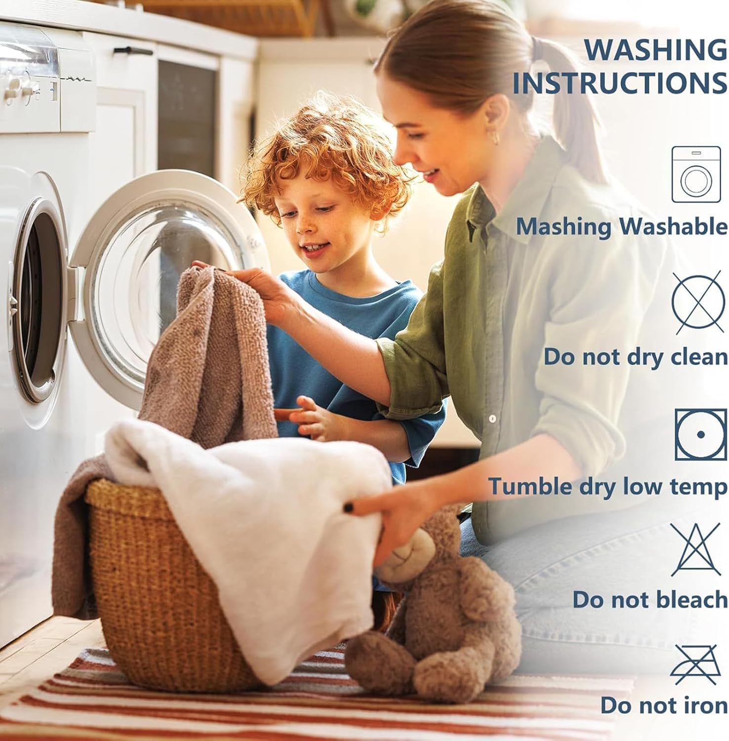 Luxury Bamboo Mattress Topper Single Size(90X200Cm), Cooling & Softness, 1500GSM Microfibre Filling,10Cm Thick with Elastic, Fitted Washable Hypoallergenic Mattress Protector image number 6