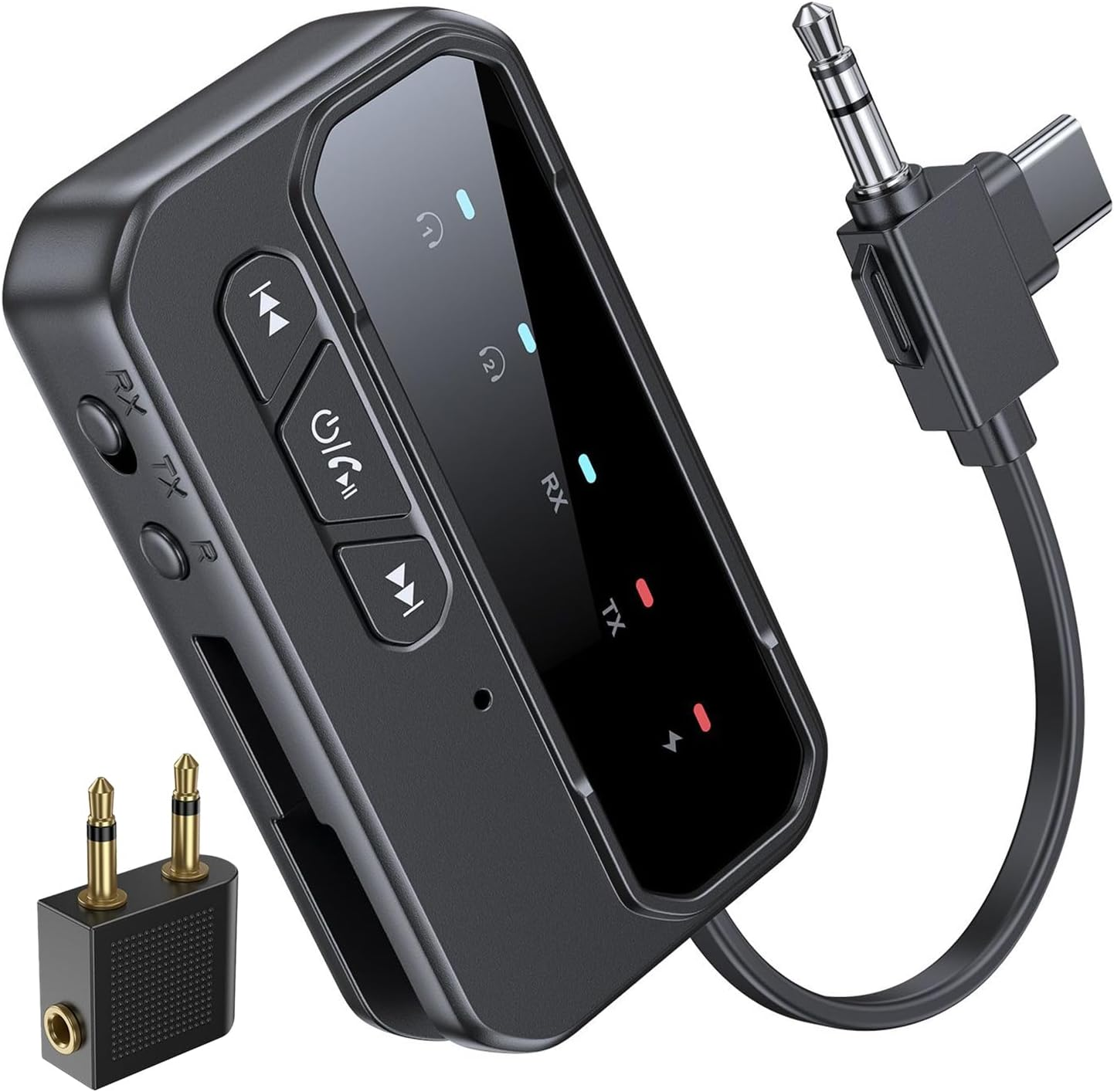 Radio Transmitter for Car - Wireless Car Audio Receiver | Automobile Internal Supplies for Commuting Mountain RV Home Trip Vehicle Riding image number 3