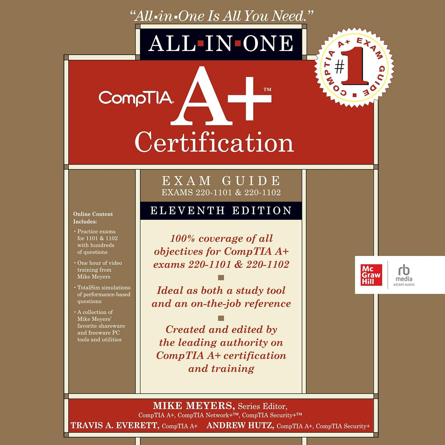 Comptia A+ Certification All-In-One Exam Guide, Eleventh Edition (Exams 220-1101 & 220-1102) image number 1