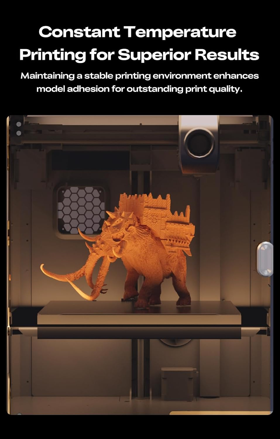 Creality Official K1 SE Enclosure, Transparent Constant Temperature Dustproof Tent with Noise Reduction for Creality K1 SE 3D Printer image number 2