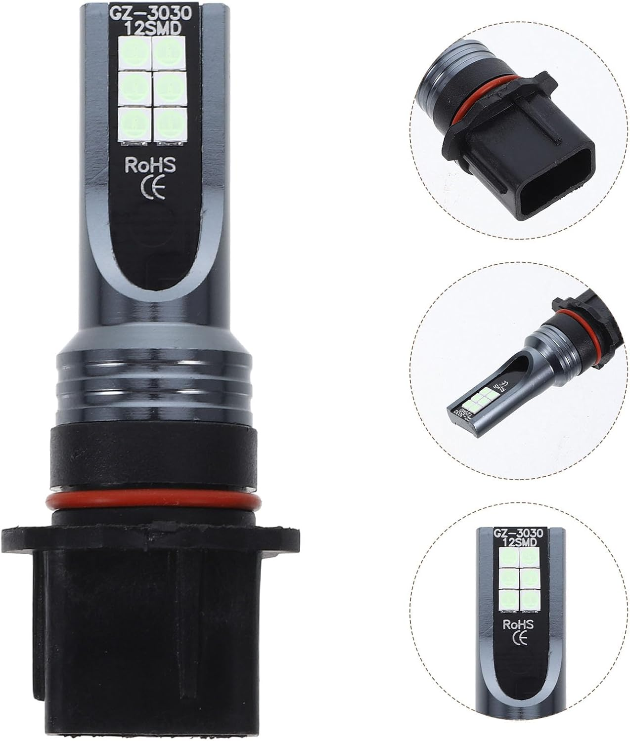 CHILDWEET Ice Blue Led Car Fog Light Bulbs Driving Lamps High Optical Density for Trucks Off-Road Vehicles and Cars image number 5