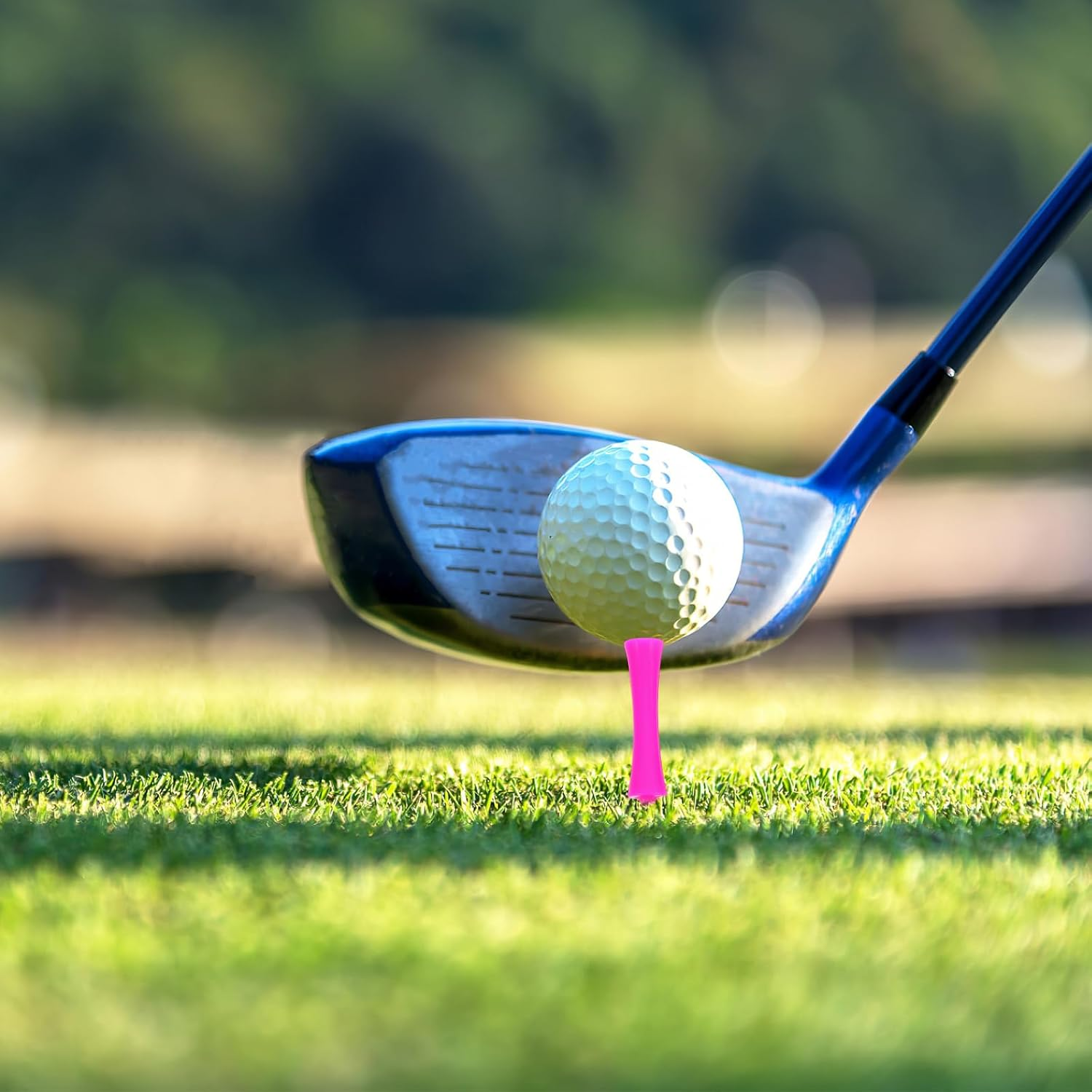 Sosoport 40Pcs Plastic Golf Tees Unbreakable Golf Tees Durability and Stability Golf Tee Mixed Colors image number 2