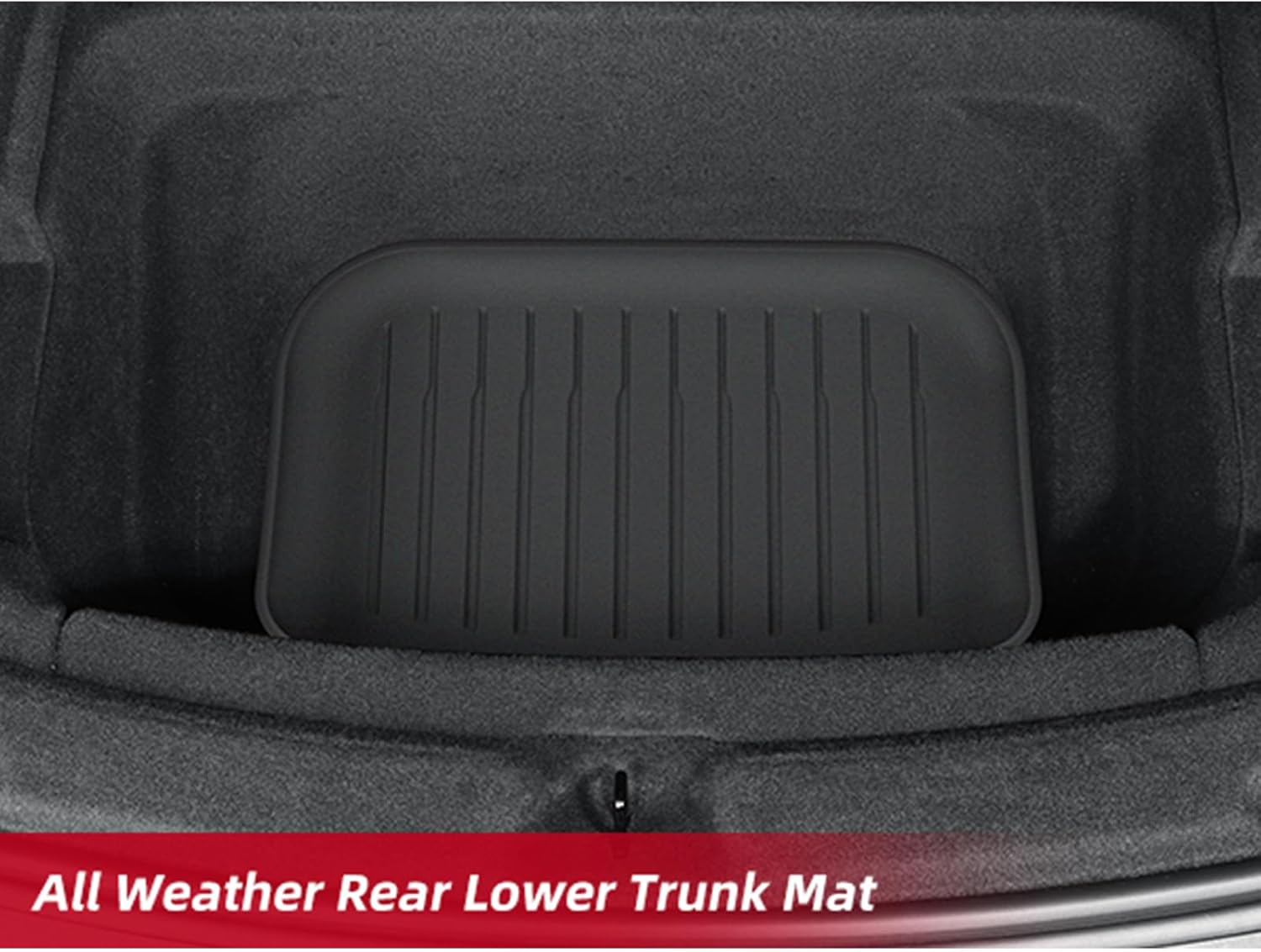 Rear Trunk Lower Storage Mat for 2025 2026 Tesla Model Y Juniper 5 Seater TPE Cargo Liner Car Mats Accessories image number 1