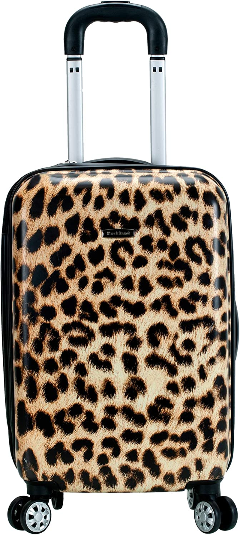 Rockland Luggage 3 Piece Upright Set, Leopard, Medium image number 4