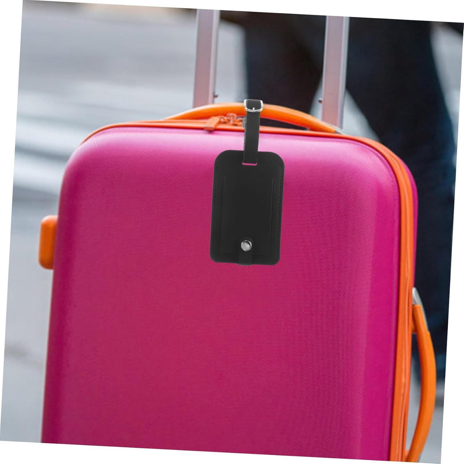 CATIEBYE 3Pcs Luggage Tags Suitcase Id Labels Bag Tags for Travel Identification Markers image number 6