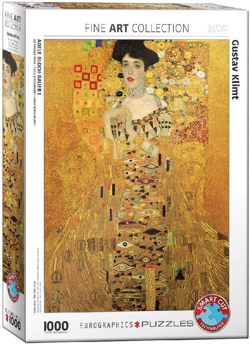Eurographics Adele Bloch-Bauer I by Gustav Klimt 1000-Piece Puzzle image number 3