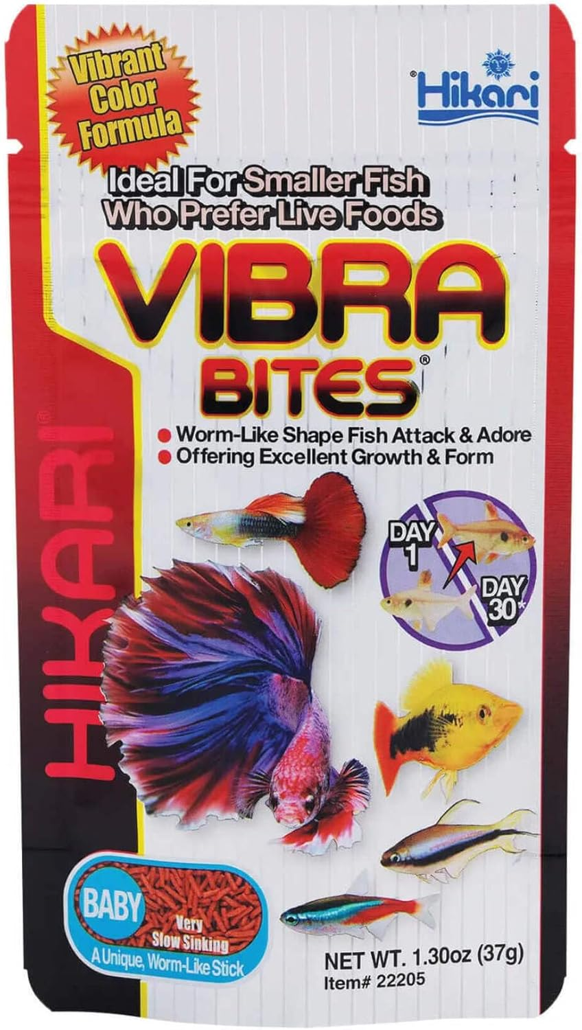 Hikari Vibra Bites Baby Fish Food 37G for Baby Fry Aquarium Fish