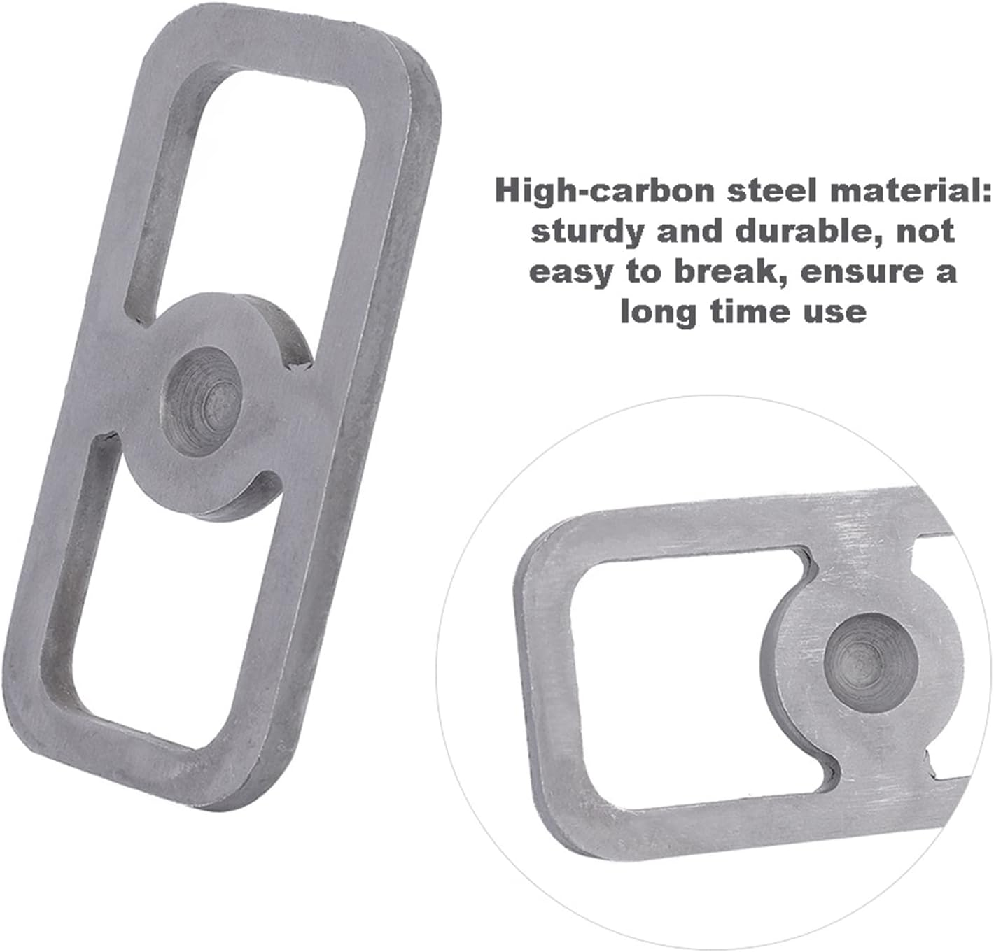 High Carbon Steel Portable Fire Starter Tool for Camping and Outdoor Survival Lightweight Striker for Hunters and Campers image number 2