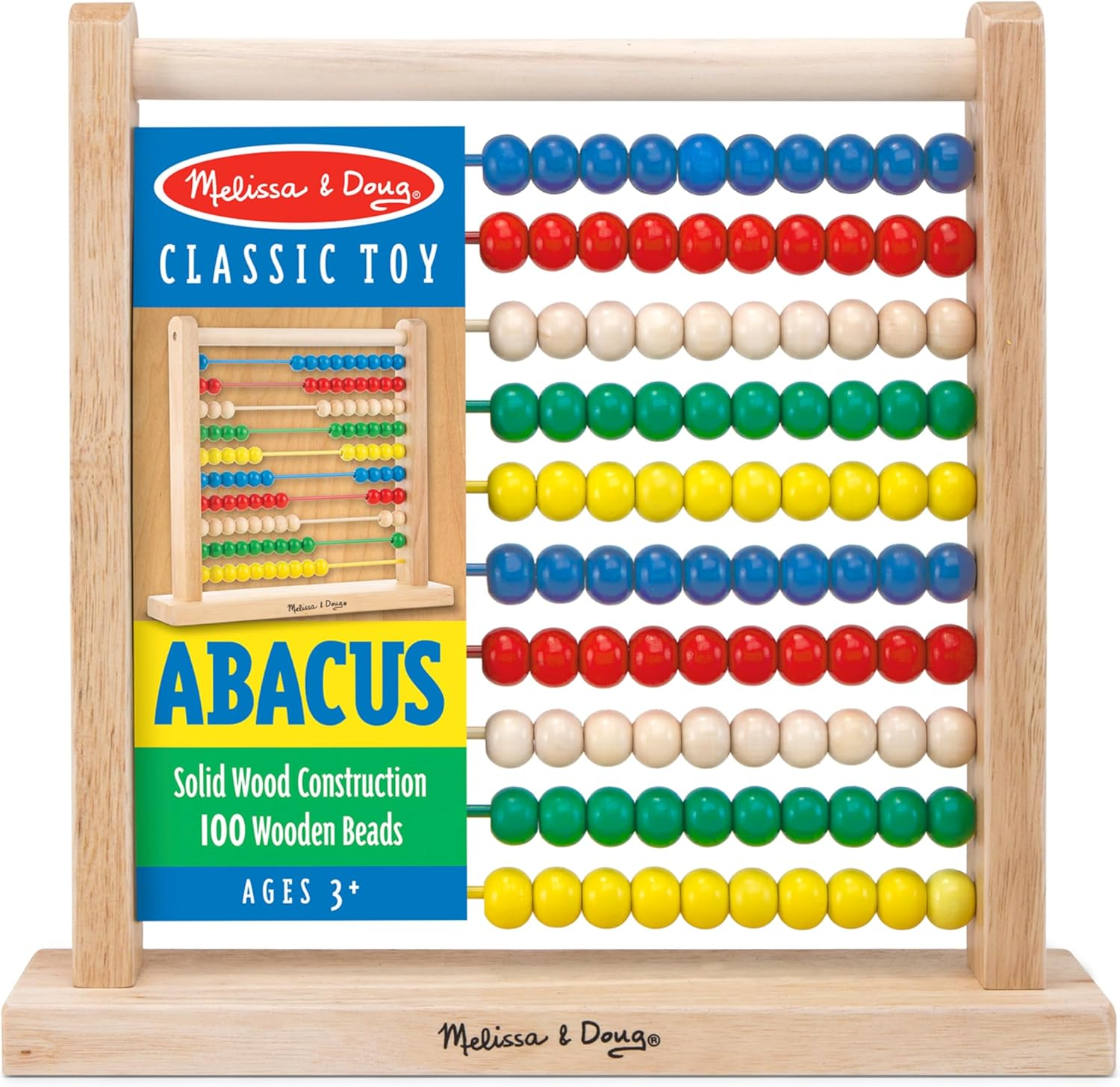 Melissa and Doug - Wooden Abacus image number 6