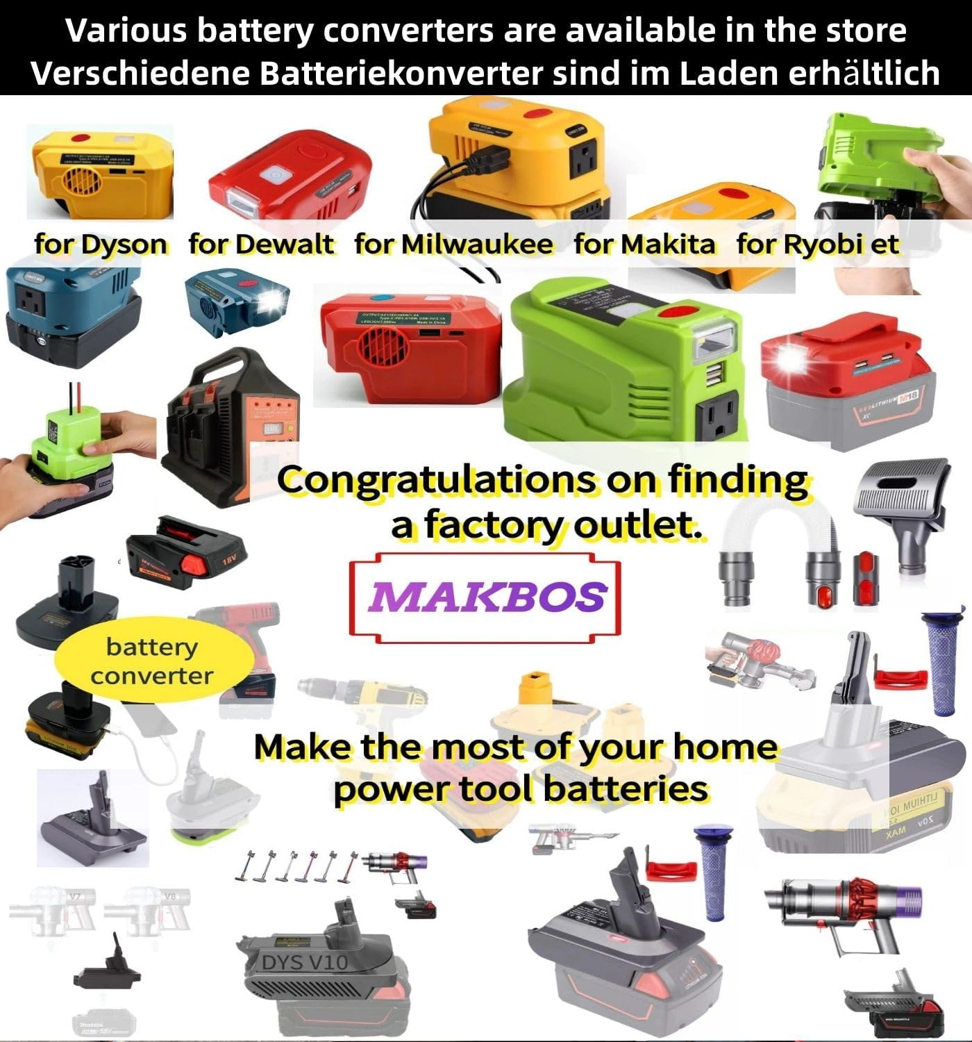 Step down Converter for Makita 18V to 12V Step-Down Converter Power Wheel Battery Adapter, DIY Converter Power Station, 5V-13V Max Output 10A Cigarette Lighter Connection, Power Connection for RC Car, image number 4