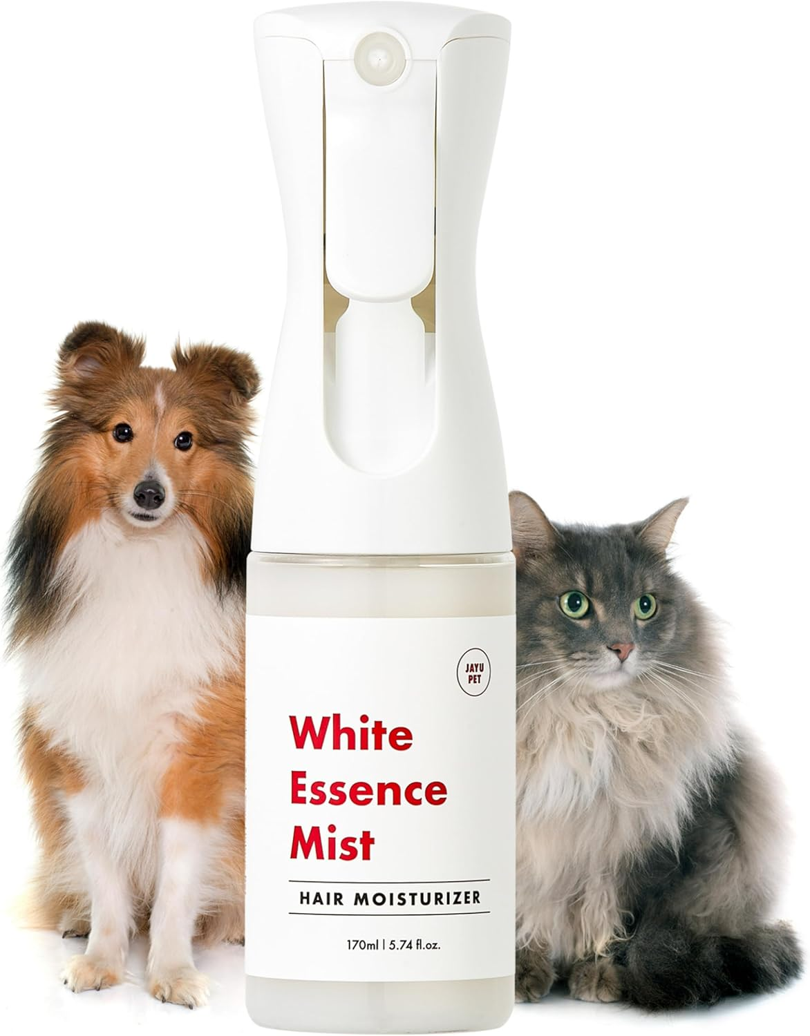 JAYU PET White Essence Mist - Dog Itch Relief, Hypoallergenic Soothing Spray, Dandruff & Dry Skin Spray (170Ml, 5.8Fl Oz) image number 4