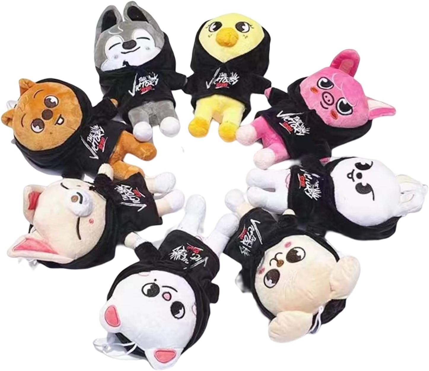 Cute Stray Kids Plush,9.8In Kawaii Skzoo Plush Toys,Creative Soft Stuffed Cartoon Plush Toy Gift Toys for Kids Fans (Puppym) - Bbokari image number 6
