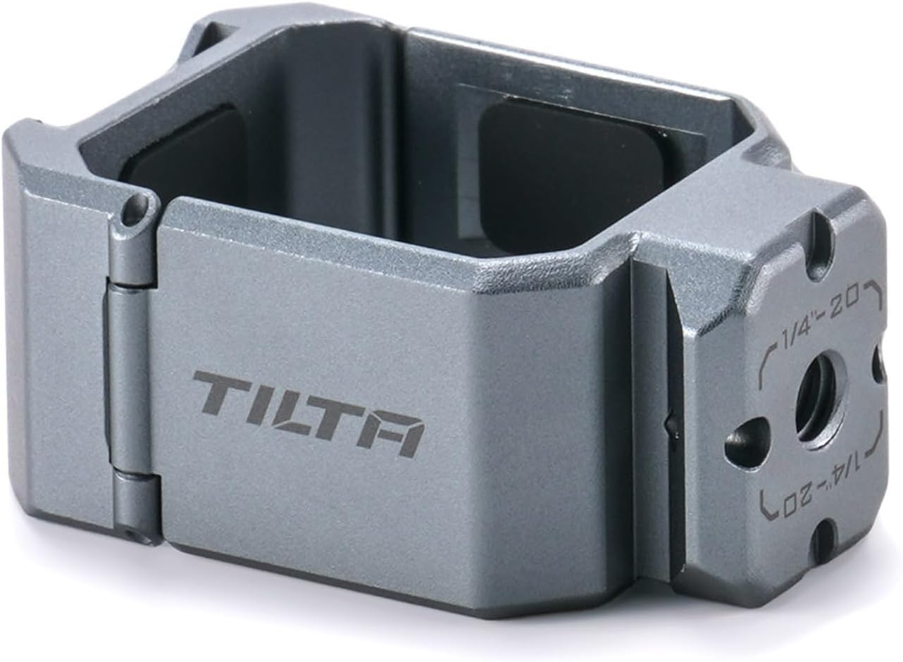 Tilta Pocket 3 Mounting Clamp for Hydra Alien Mini Shock Absorbing Arm Compatible with DJI Osmo Pocket 3 - Titanium Gray HDA-T15-MC-TG image number 2
