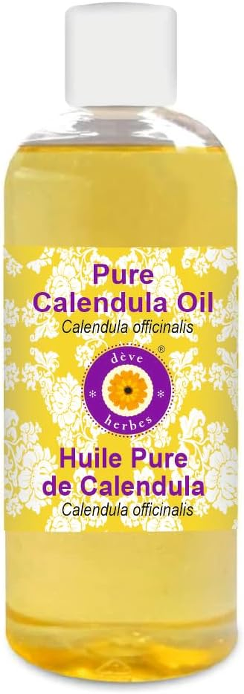 Deve Herbes Pure Calendula Oil (Calendula Officinalis) 200Ml (6.76 Oz) image number 2