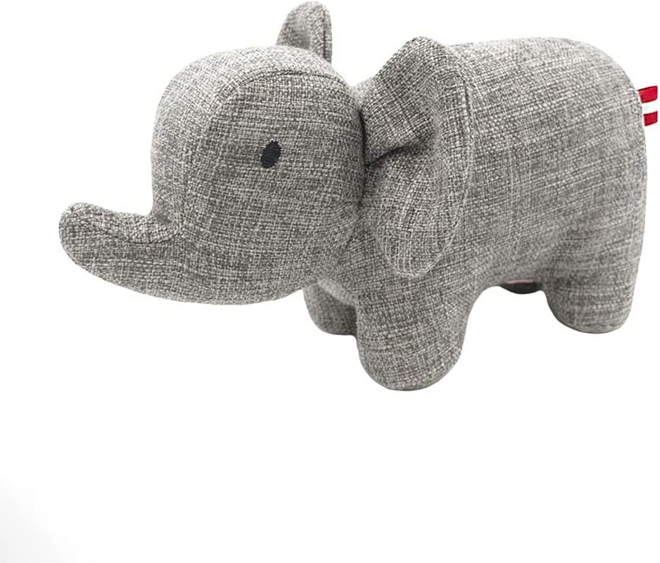 Plush Dog Toy for Chewers -Silvester the Squirrel- Soft, Durable, Squeaky & Tough - Cute Stuffed Pet Chew Toy for Small & Medium Dog Breeds & Puppies by Louie Living - Ideal for Pet Owners