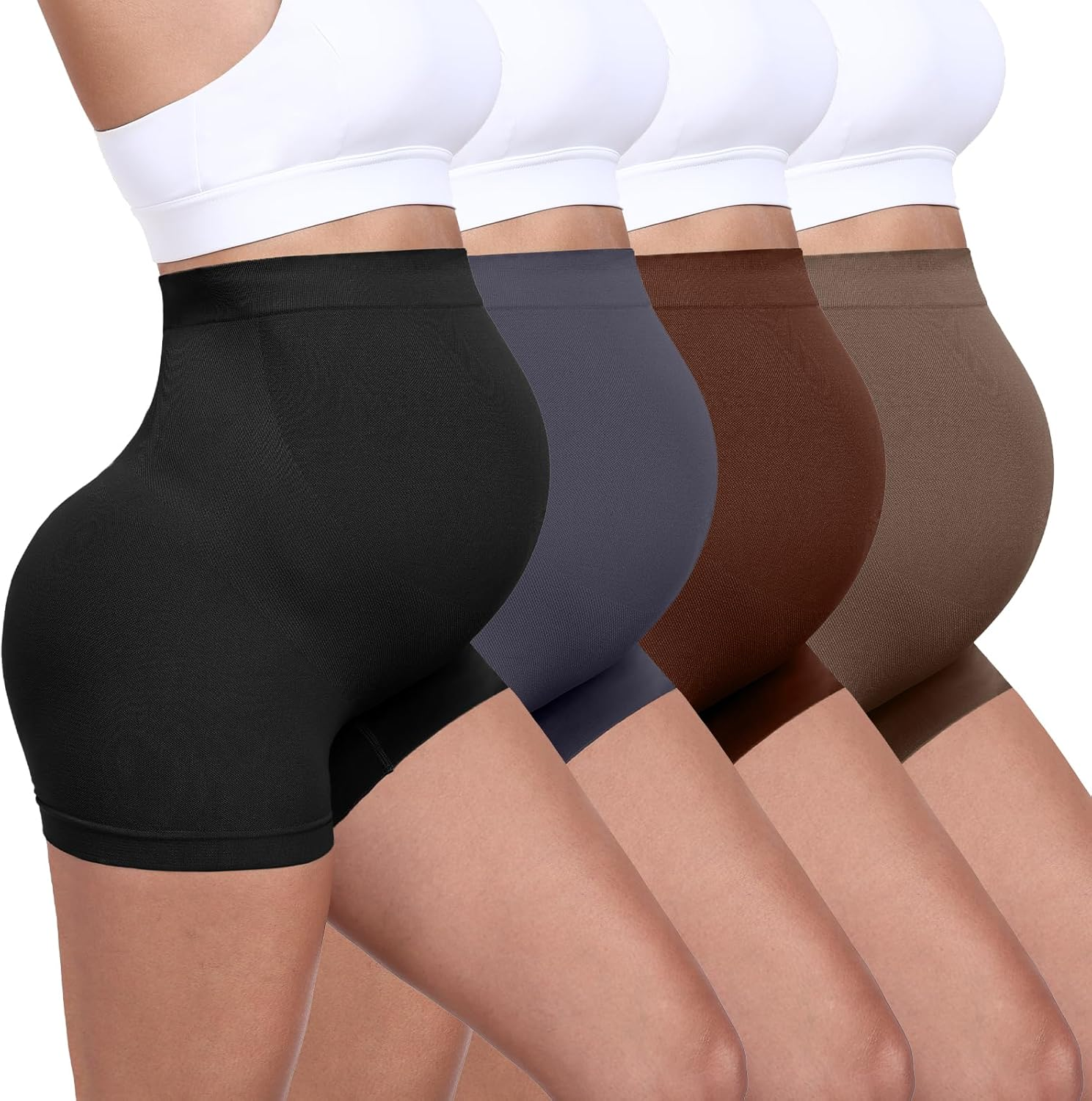 Seamless Maternity Shapewear, Belly Support Pregnancy Underwear for Maternity Photography and Baby Shower Dresses