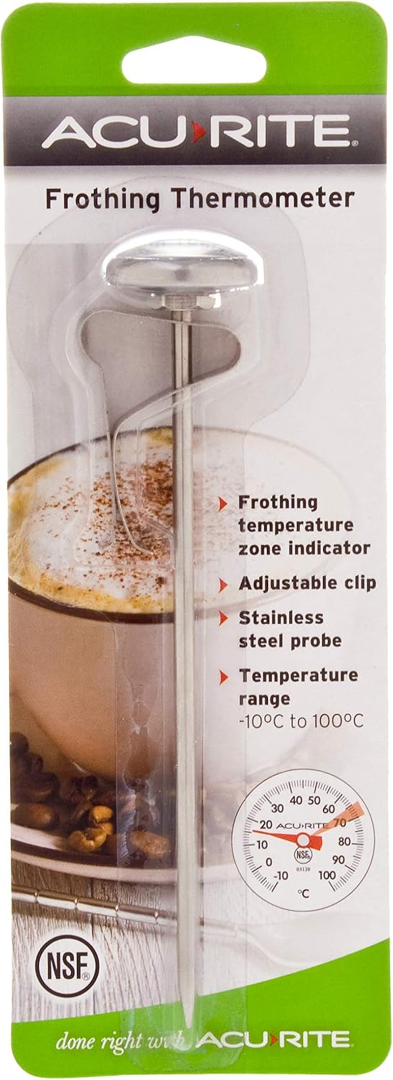 Acurite Frothing Thermometer (2.5Cm Dia. Dial)