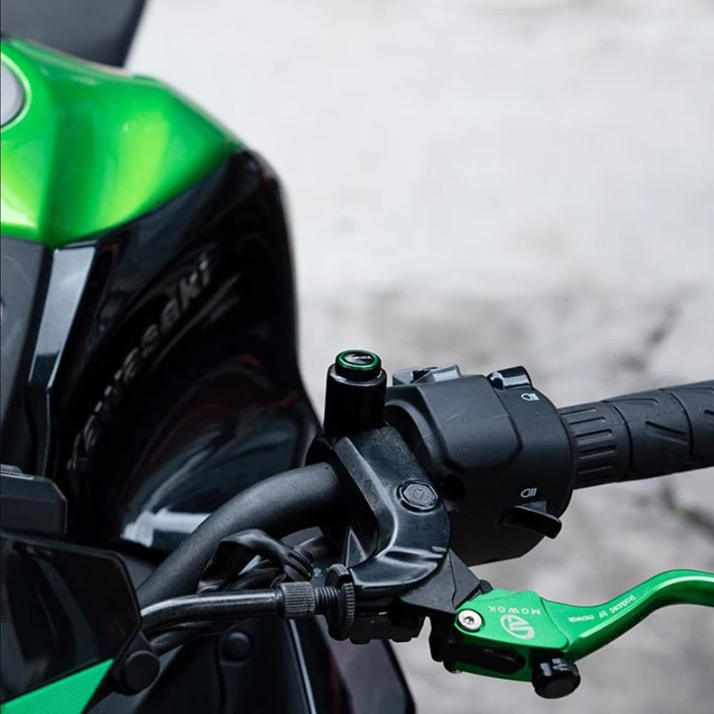 MOWOK Fit for Kawasaki Vulcan S 650 VN650 Vulcans 2015-2022 2023 2024 2025 M10*1.25 Motorcycle Accessories CNC Rear View Side Mirror Hole Plug Screw Caps (Black) image number 3