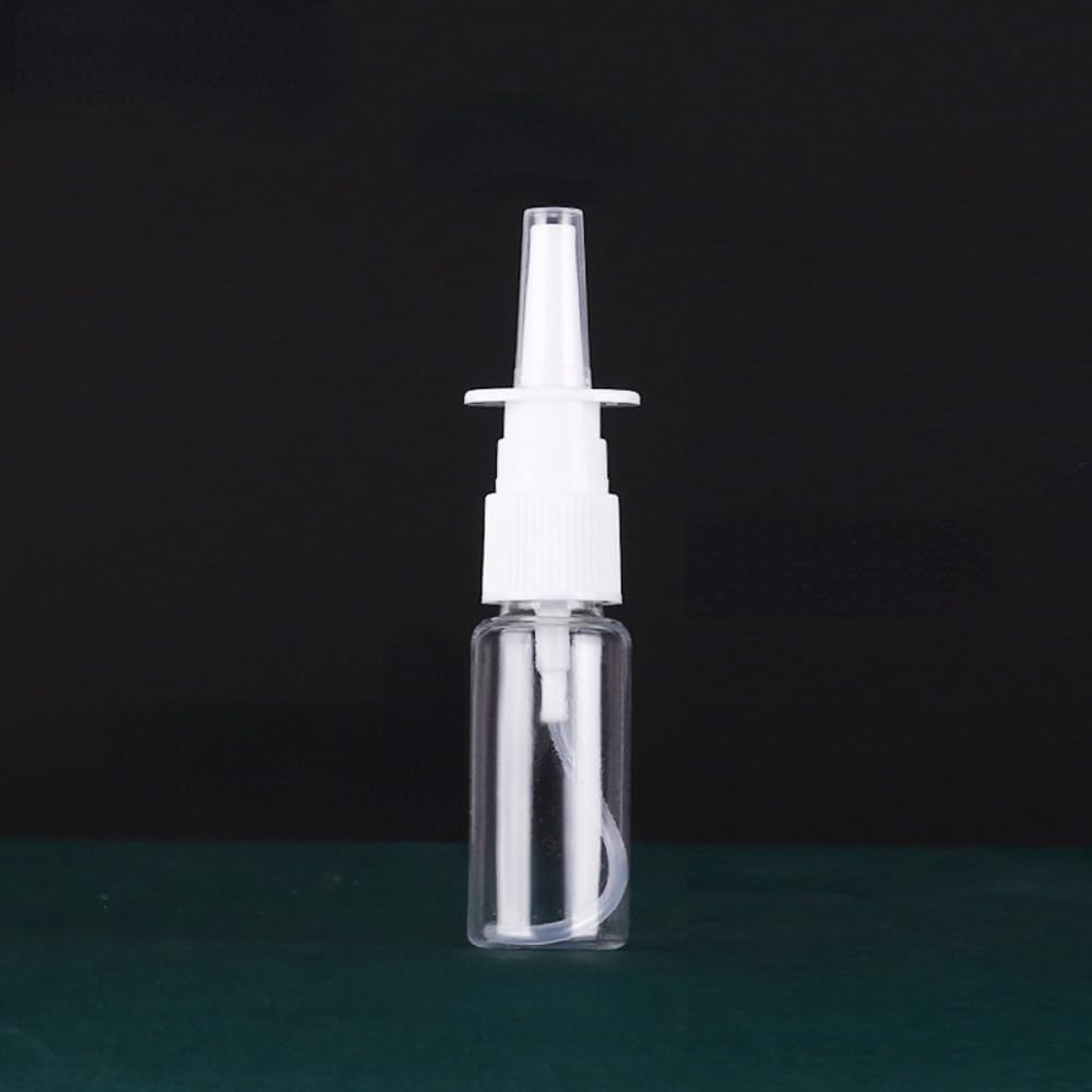 10Pcs Empty Refillable Nasal Spray Bottles Empty Nasal Spray Bottle Fine Mist Sprayers,10M and 20Ml image number 3