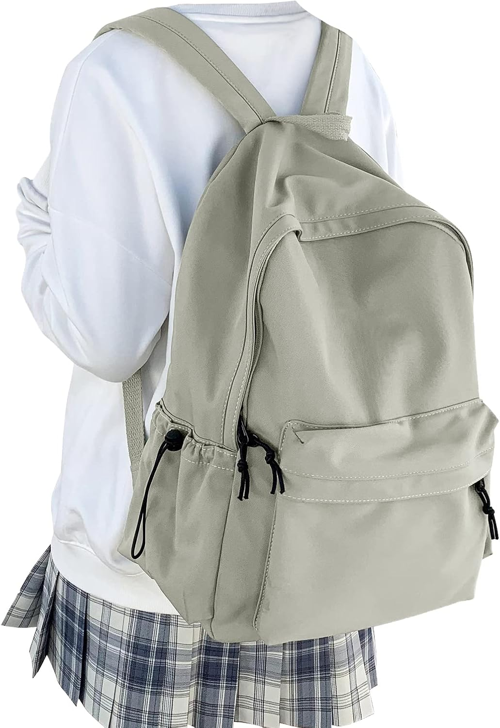 School Backpack for Girls Boy High School Middle Bookbag Lightweight Waterproof Small Backpack for Women