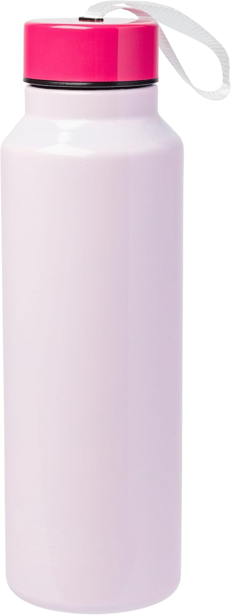 Silver Buffalo Hello Kitty Kawaii Milk Stainless Steel Water Bottle with Strap, 27 Ounces