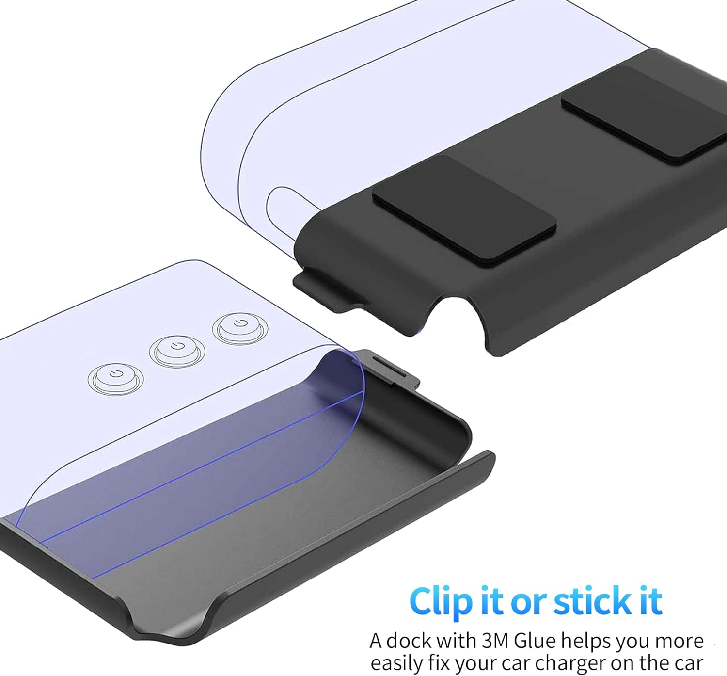 220W High-Power Car Cigarette Lighter Adapter Heavy-Duty Truck USB Charger 12V/24V Splitter with 3-Way Socket and Non-Slip Base for In-Vehicle Devices image number 4